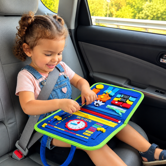 BusyBuch™ 1 - Das Montessori-Aktivitätsbuch für kleine Entdecker