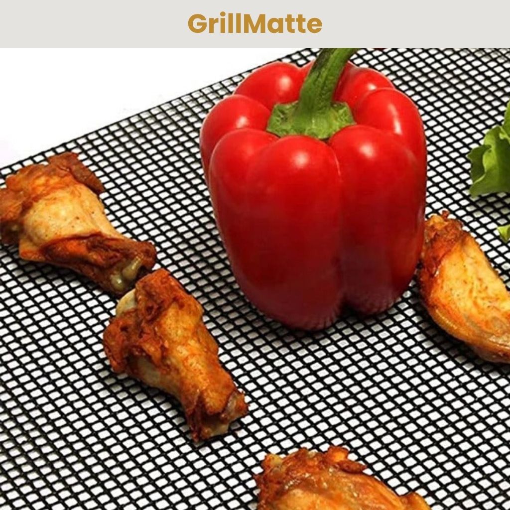 GrillMatte™ - Kein Kleben. Kein Chaos. (Set aus 3)