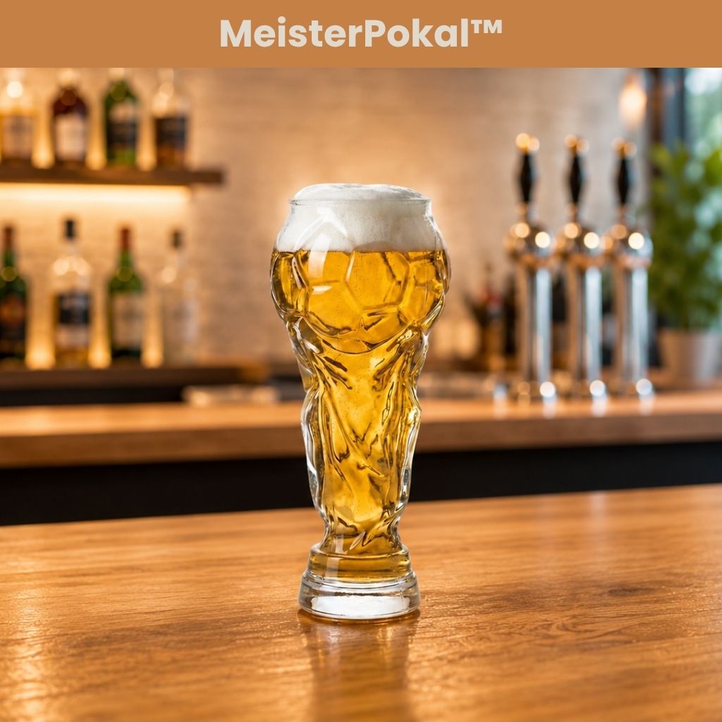 MeisterPokal™ - Das Bierglas für epische Spieltage
