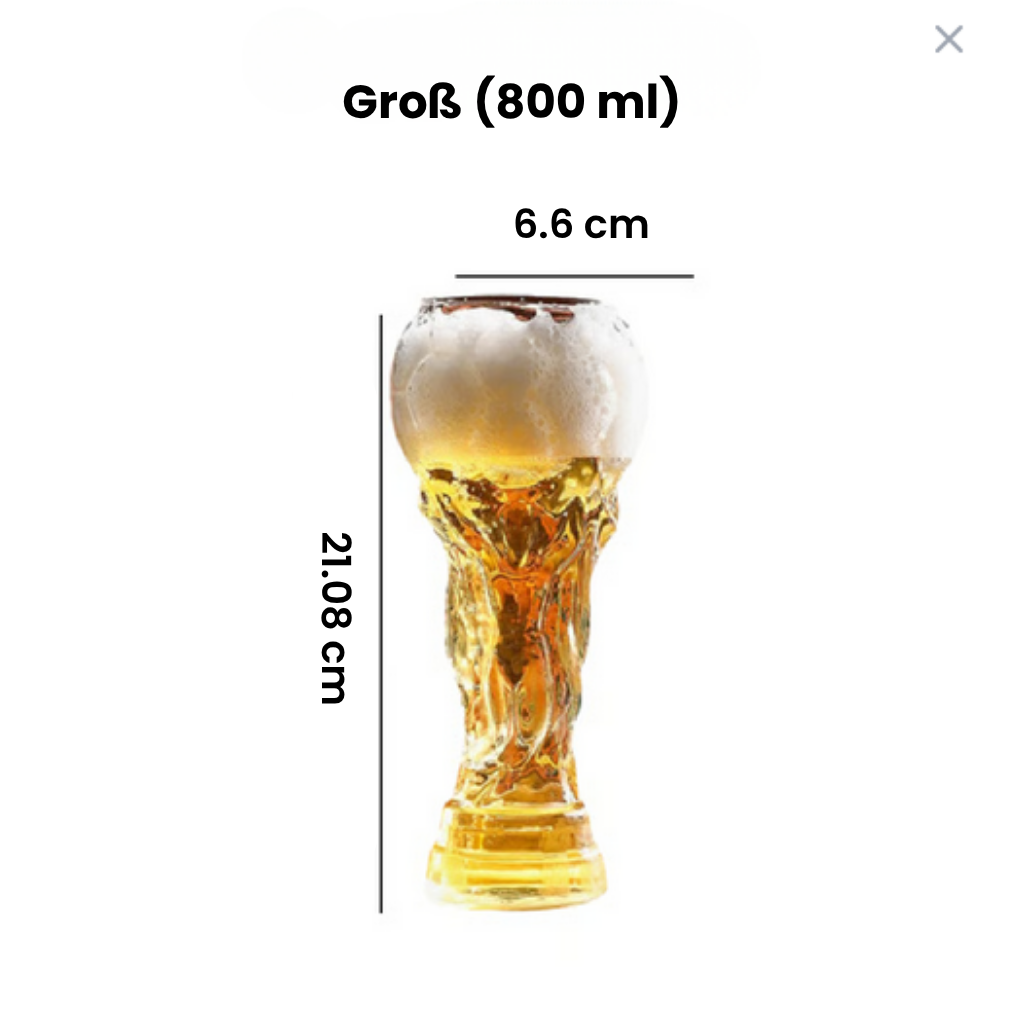 MeisterPokal™ - Das Bierglas für epische Spieltage