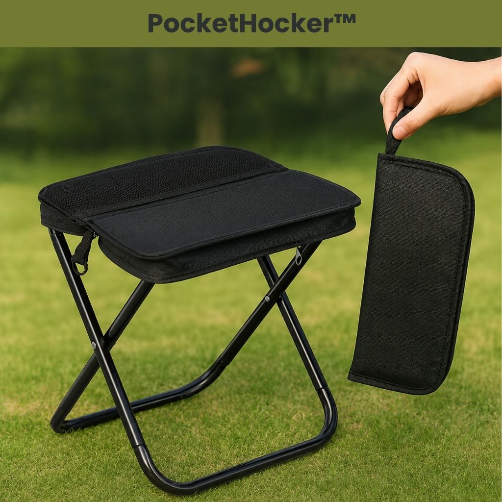 PocketHocker™ - Dein Sitzplatz für unterwegs