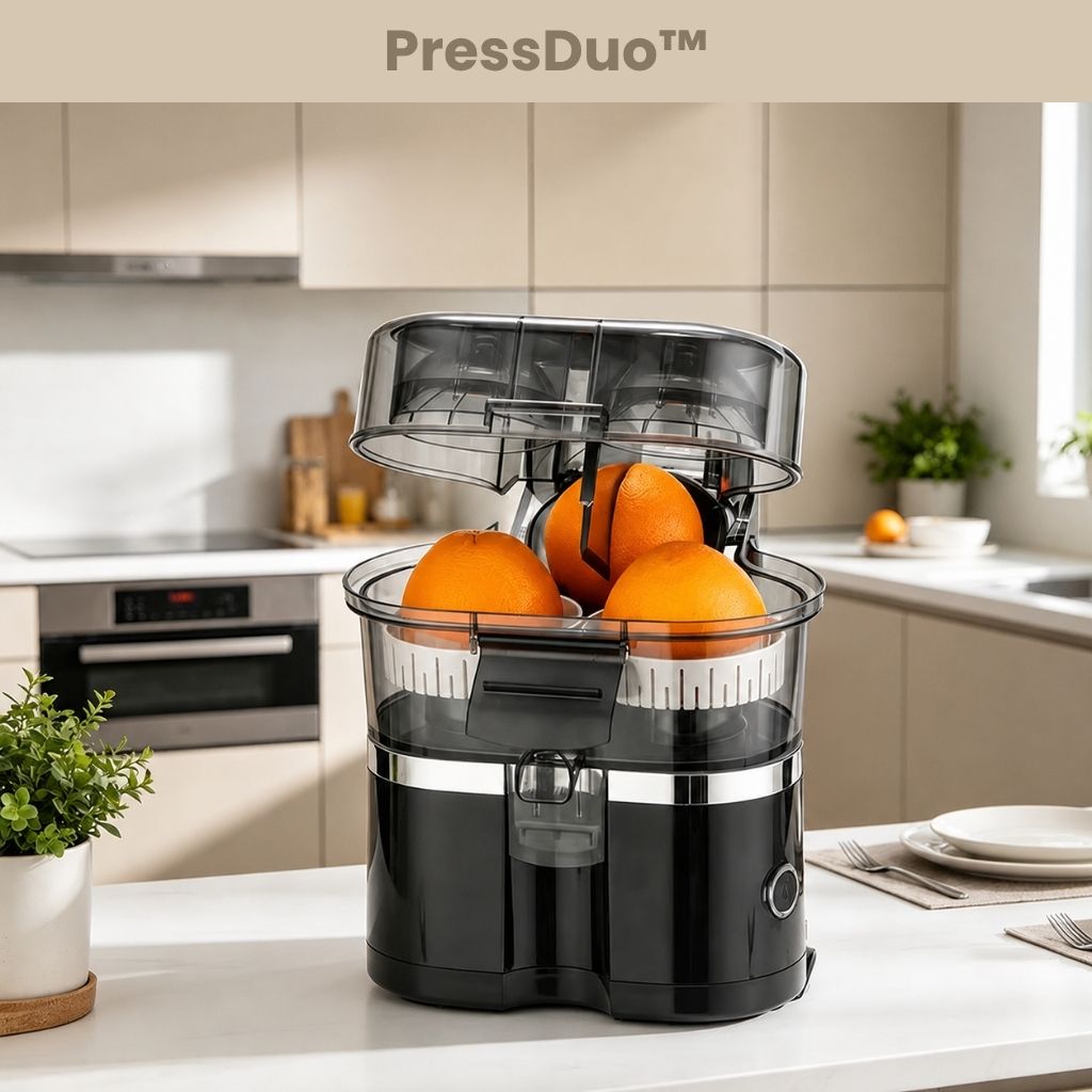 PressDuo™ - Mehr Saft in weniger Zeit