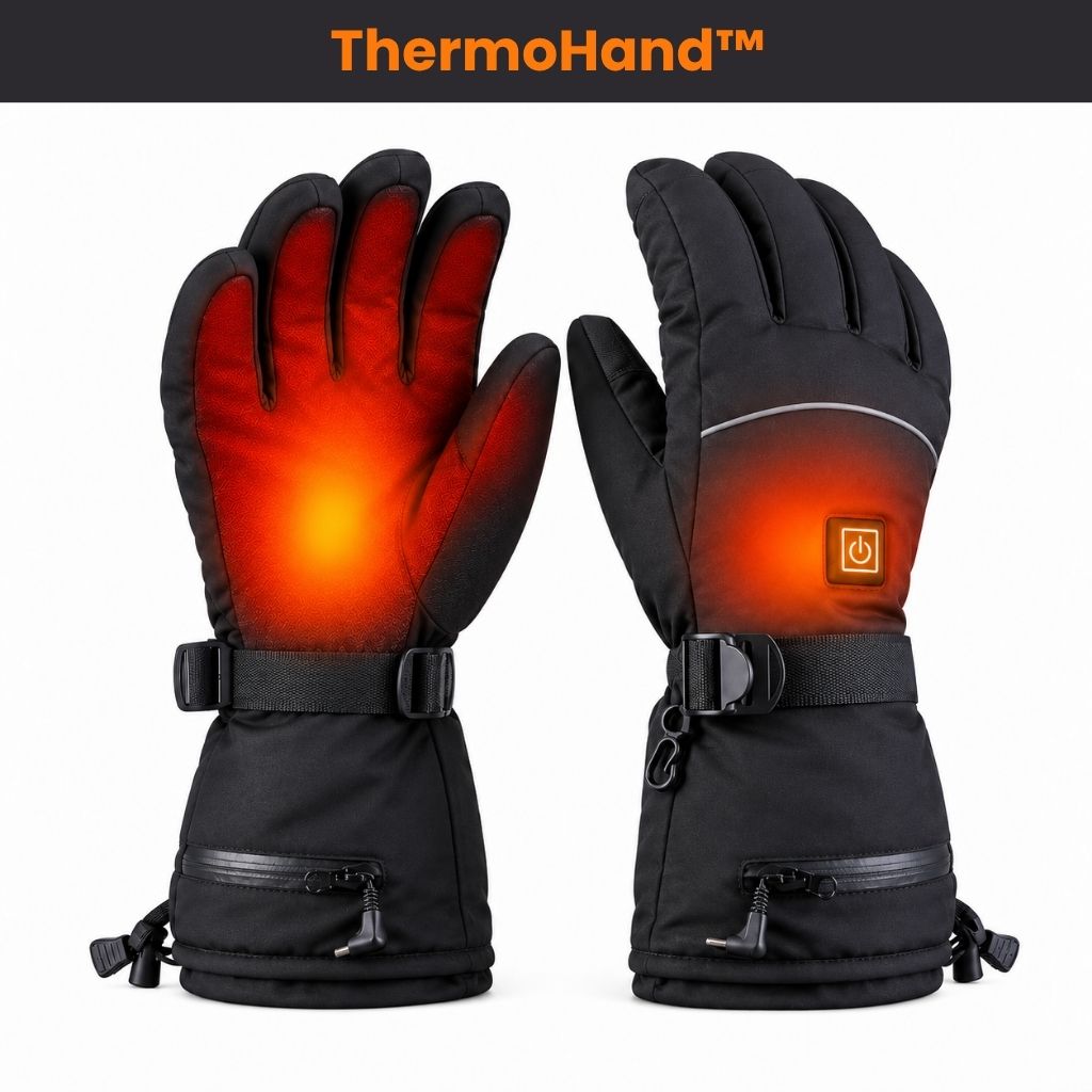 ThermoHand™ – Wärmend. Winddicht. Wiederaufladbar.