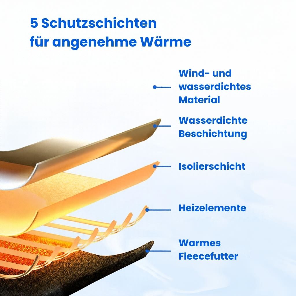 ThermoHand™ – Wärmend. Winddicht. Wiederaufladbar.