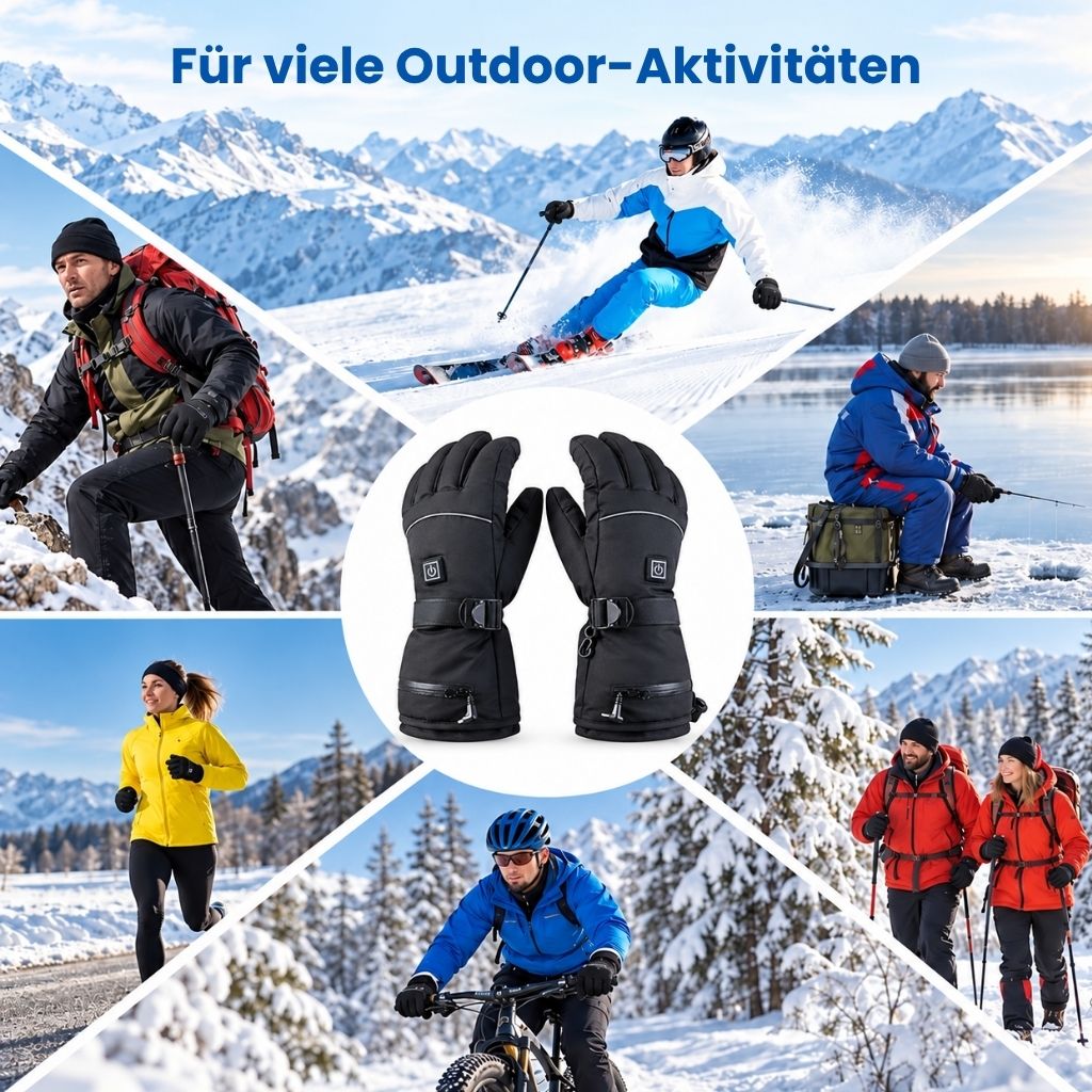 ThermoHand™ – Wärmend. Winddicht. Wiederaufladbar.