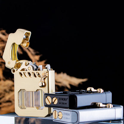 PowerLighter - Winddichtes Metallfeuerzeug mit modernem Design
