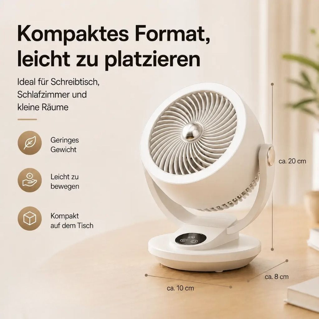 AirZirkulator™ - Mehr als nur ein Tischventilator