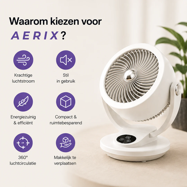 AirZirkulator™ - Mehr als nur ein Tischventilator