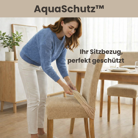 AquaSchutz™ - Stuhlbezug mit wasserabweisender Oberfläche