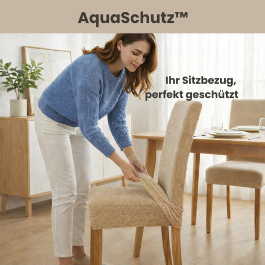 AquaSchutz™ - Stuhlbezug mit wasserabweisender Oberfläche