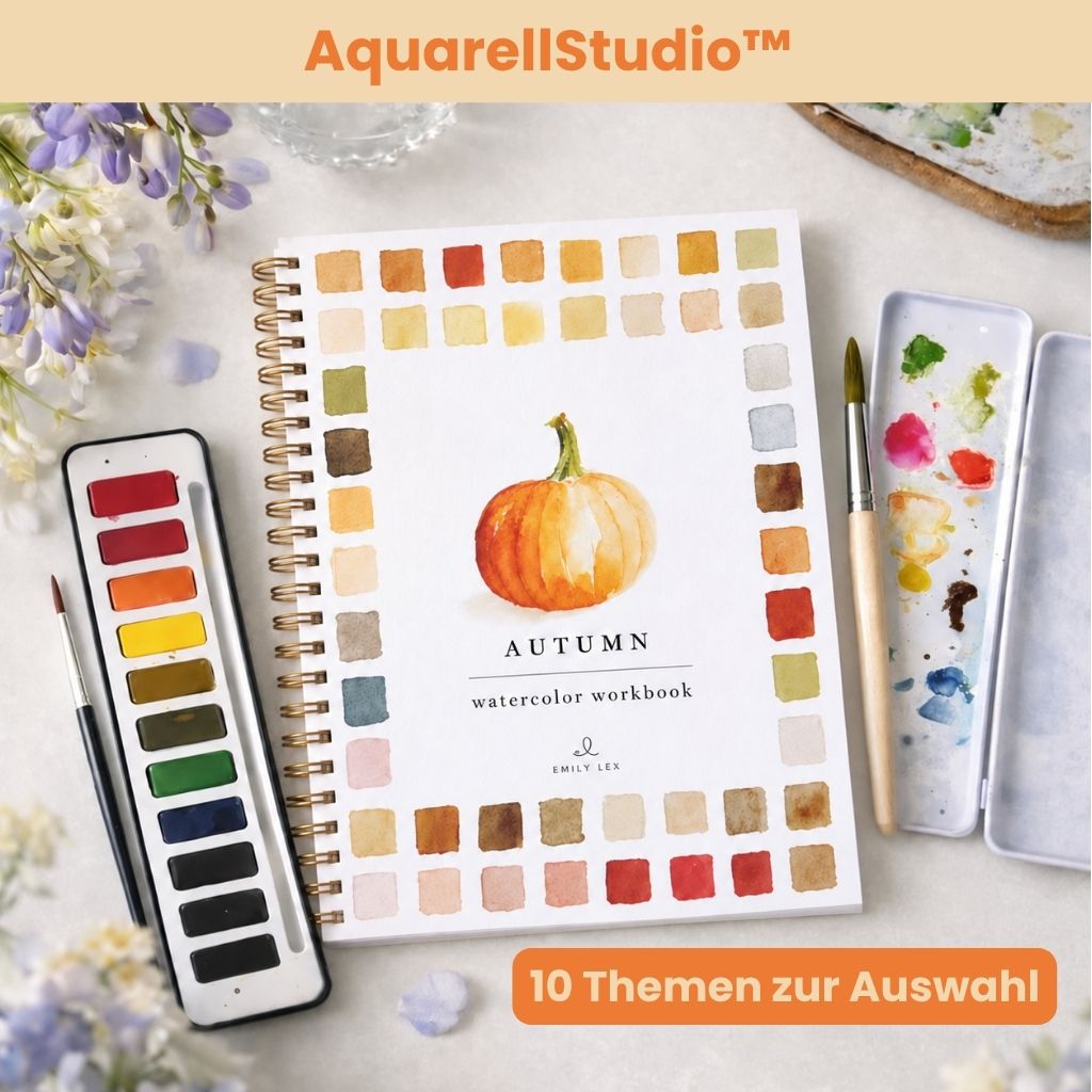 AquarellStudio™ – Gestalte Schritt für Schritt deine eigenen Aquarellbilder