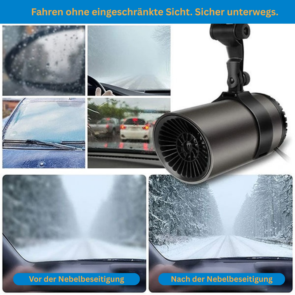 Auto-TurboWärmer - Sofortige Wärme für klare Sicht