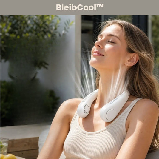 BleibCool™ – Tragbarer Nackenventilator