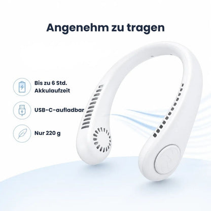 BleibCool™ – Tragbarer Nackenventilator
