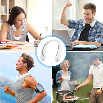 BleibCool™ – Tragbarer Nackenventilator