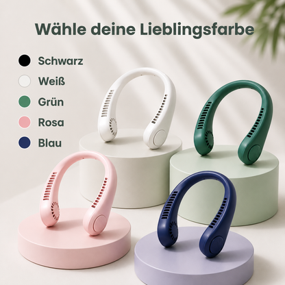 BleibCool™ – Tragbarer Nackenventilator