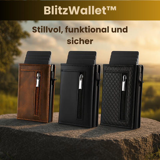 BlitzWallet™ - Dein stilvoller Begleiter, funktional bis ins Detail