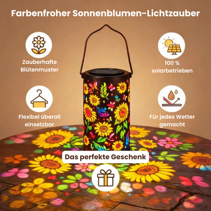 Blütenlaterne™ - Farbiger Lichtzauber für deinen Garten