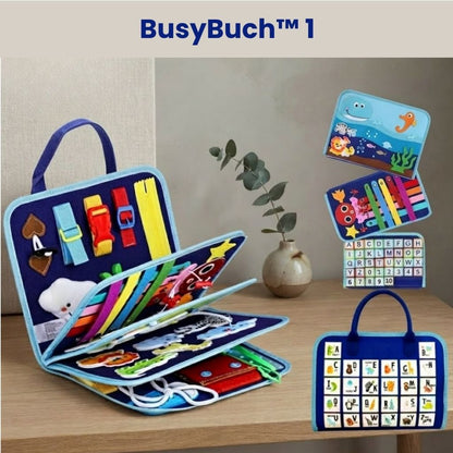 BusyBuch™ 1 - Das Montessori-Aktivitätsbuch für kleine Entdecker