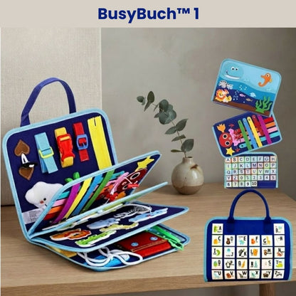 BusyBuch™ 1 - Das Montessori-Aktivitätsbuch für kleine Entdecker