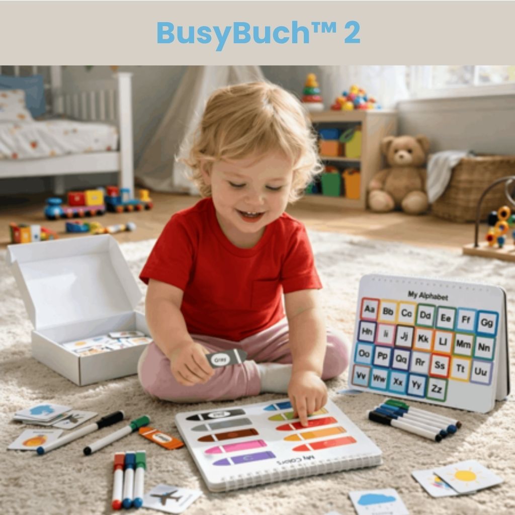 BusyBuch™ 2 - Das Montessori-Aktivitätsbuch für Vorschulkinder