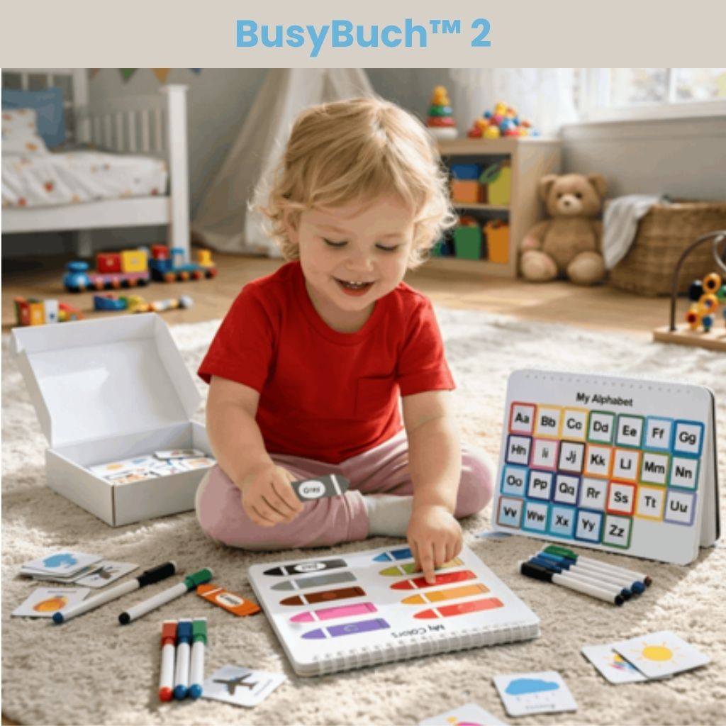 BusyBuch™ 2 - Das Montessori-Aktivitätsbuch für Vorschulkinder