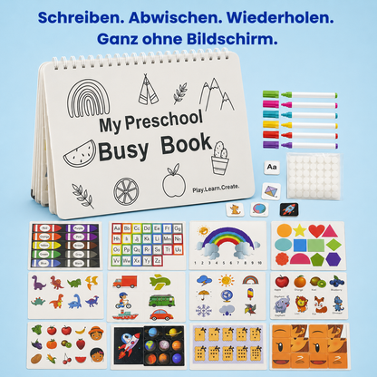 BusyBuch™ 2 - Das Montessori-Aktivitätsbuch für Vorschulkinder