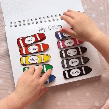 BusyBuch™ 2 - Das Montessori-Aktivitätsbuch für Vorschulkinder