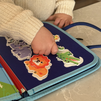 BusyBuch™ - Das Montessori-Aktivitätsbuch für kleine Entdecker