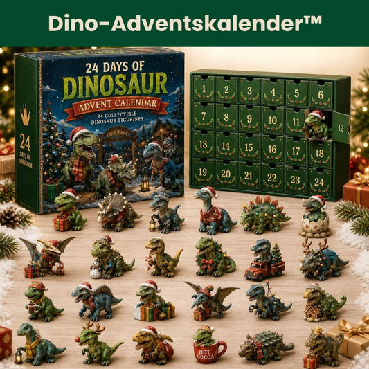 Dino-Adventskalender™ – Mit 24 besonderen Dinos bis Weihnachten zählen
