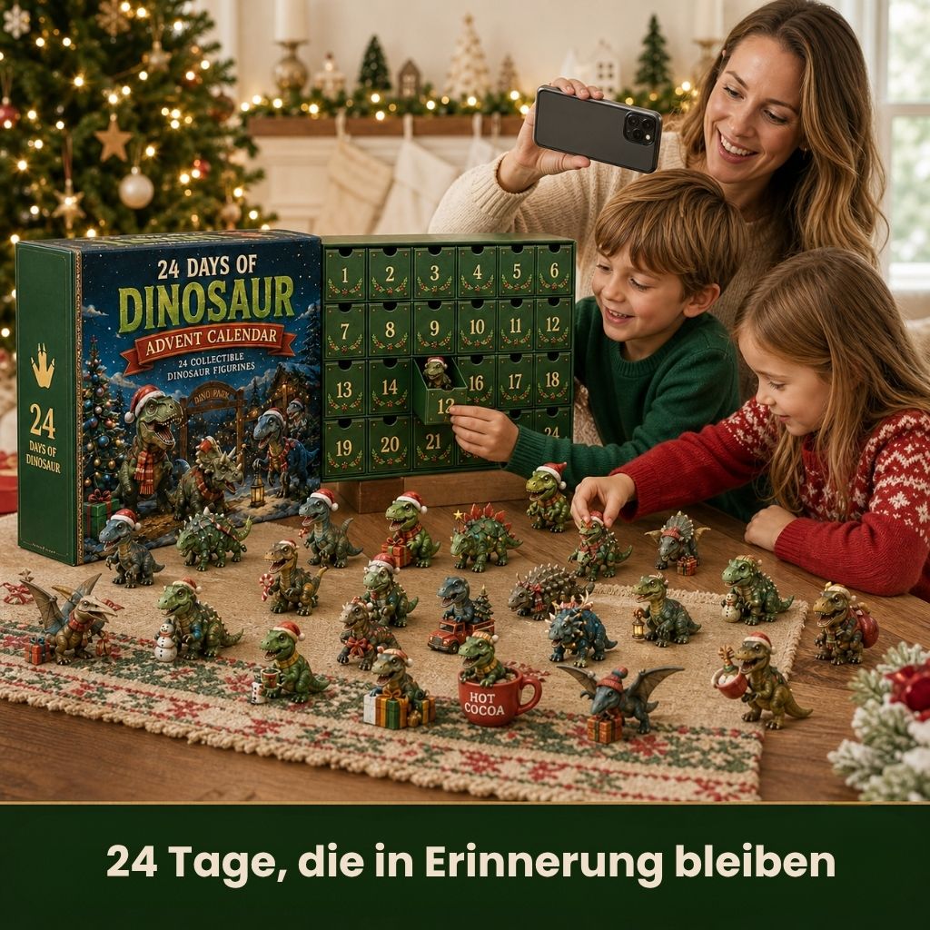 Dino-Adventskalender™ – Mit 24 besonderen Dinos bis Weihnachten zählen
