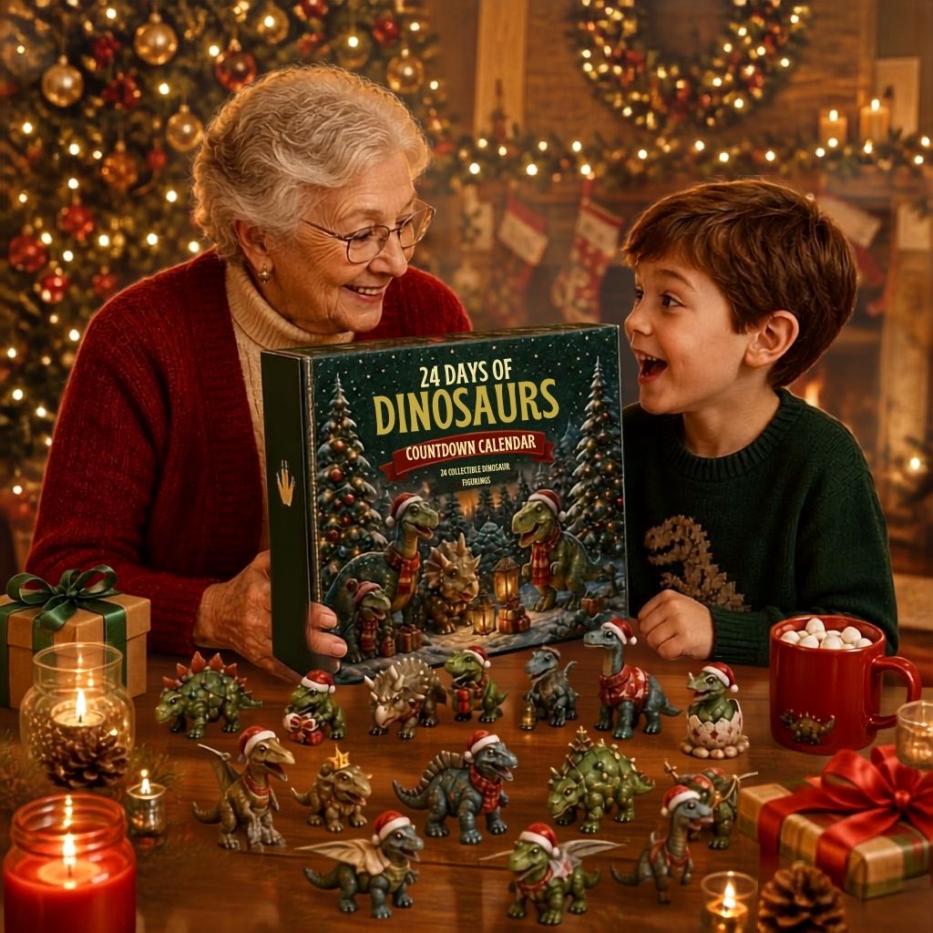 Dino-Adventskalender™ – Mit 24 besonderen Dinos bis Weihnachten zählen