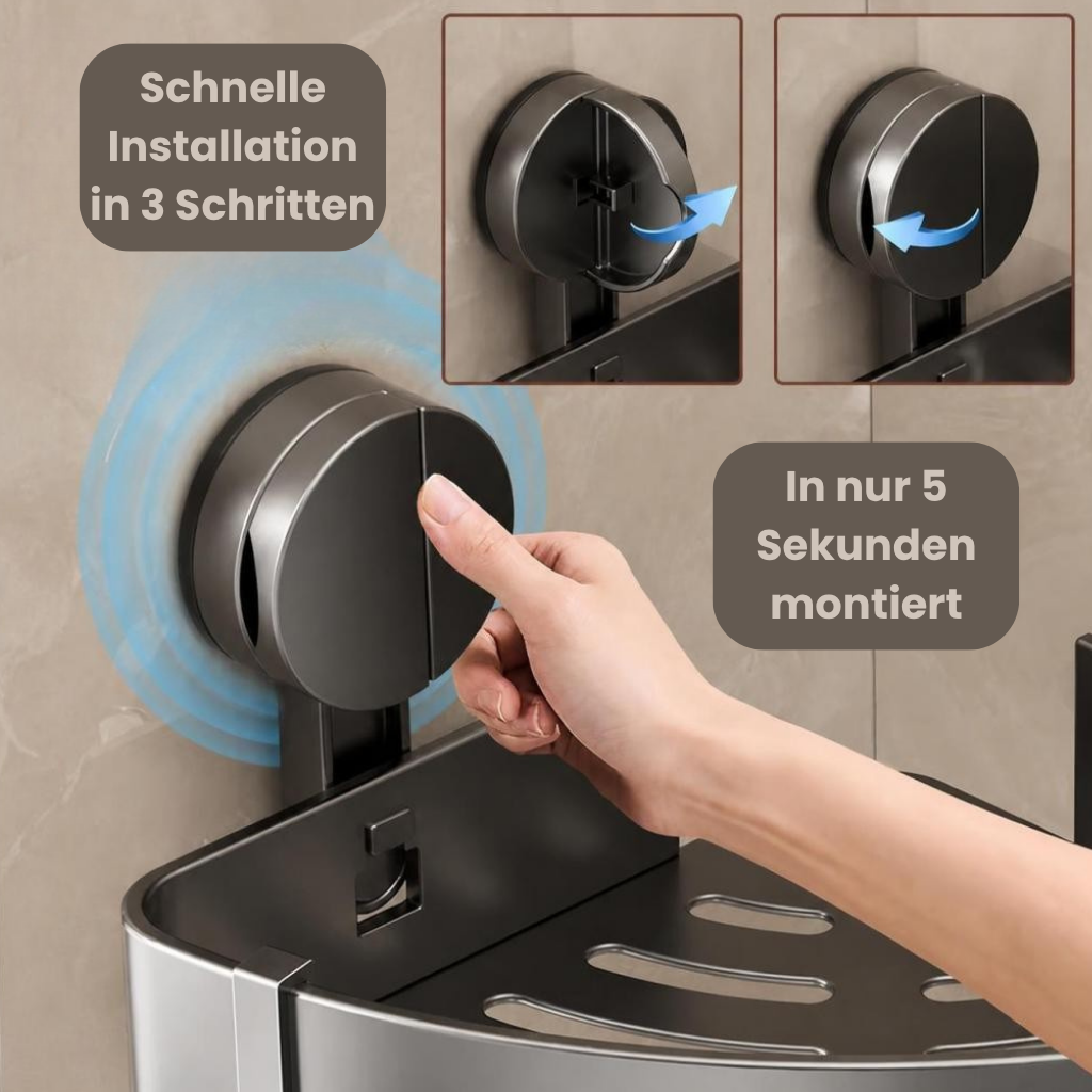 Duschablage - Mehr Platz ohne Bohren