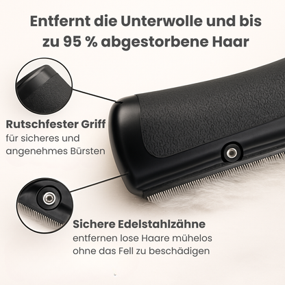 FellEase™ - Die schonende Bürste für Hunde und Katzen