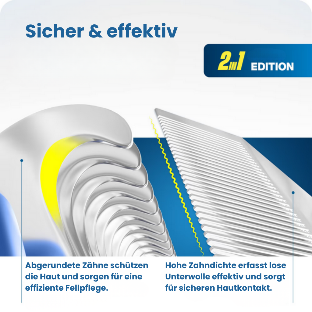 FellGleiter™ - Die sanfte Bürste für dein Haustier