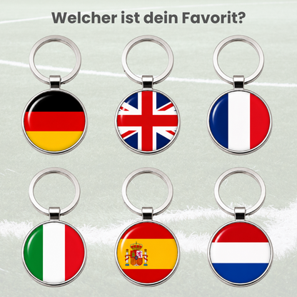 FlaggSchlüssel - Trag deinen Stolz überall mit dir (Set aus 3)