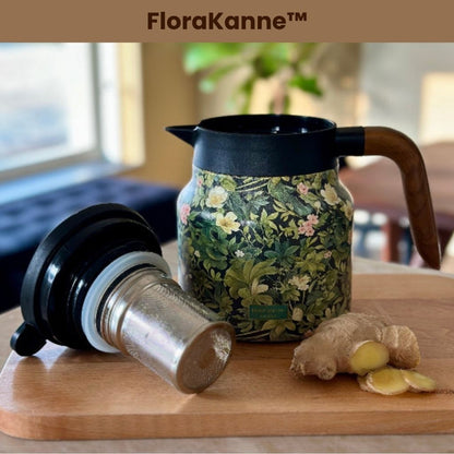 FloraKanne™ - Für perfekt gefilterten Tee in natürlicher Eleganz