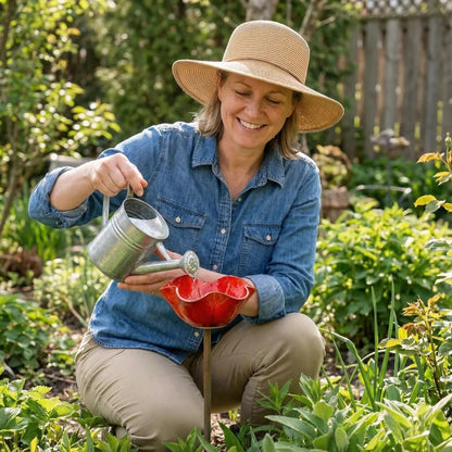 FloraQuelle™ - Die blühende Wasserstelle für Gartenbesucher