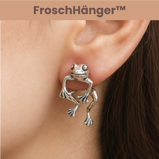 FroschHänger™ - Verspielte Ohrringe, die garantiert auffallen