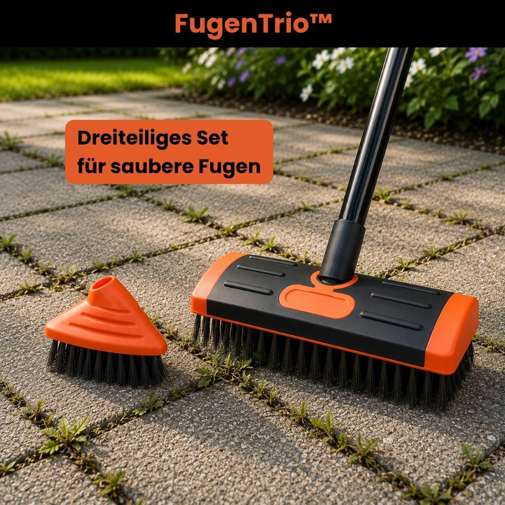 FugenTrio™ – Vielseitiges Drahtbürstenset