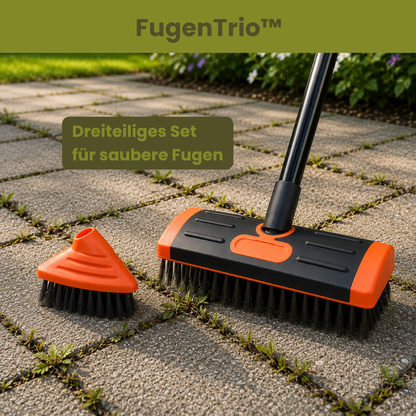 FugenTrio™ – Vielseitiges Drahtbürstenset