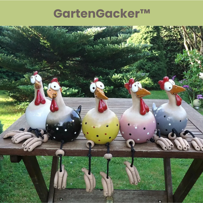 GartenGacker™ - Lustige Hühner-Deko für Ihren Garten