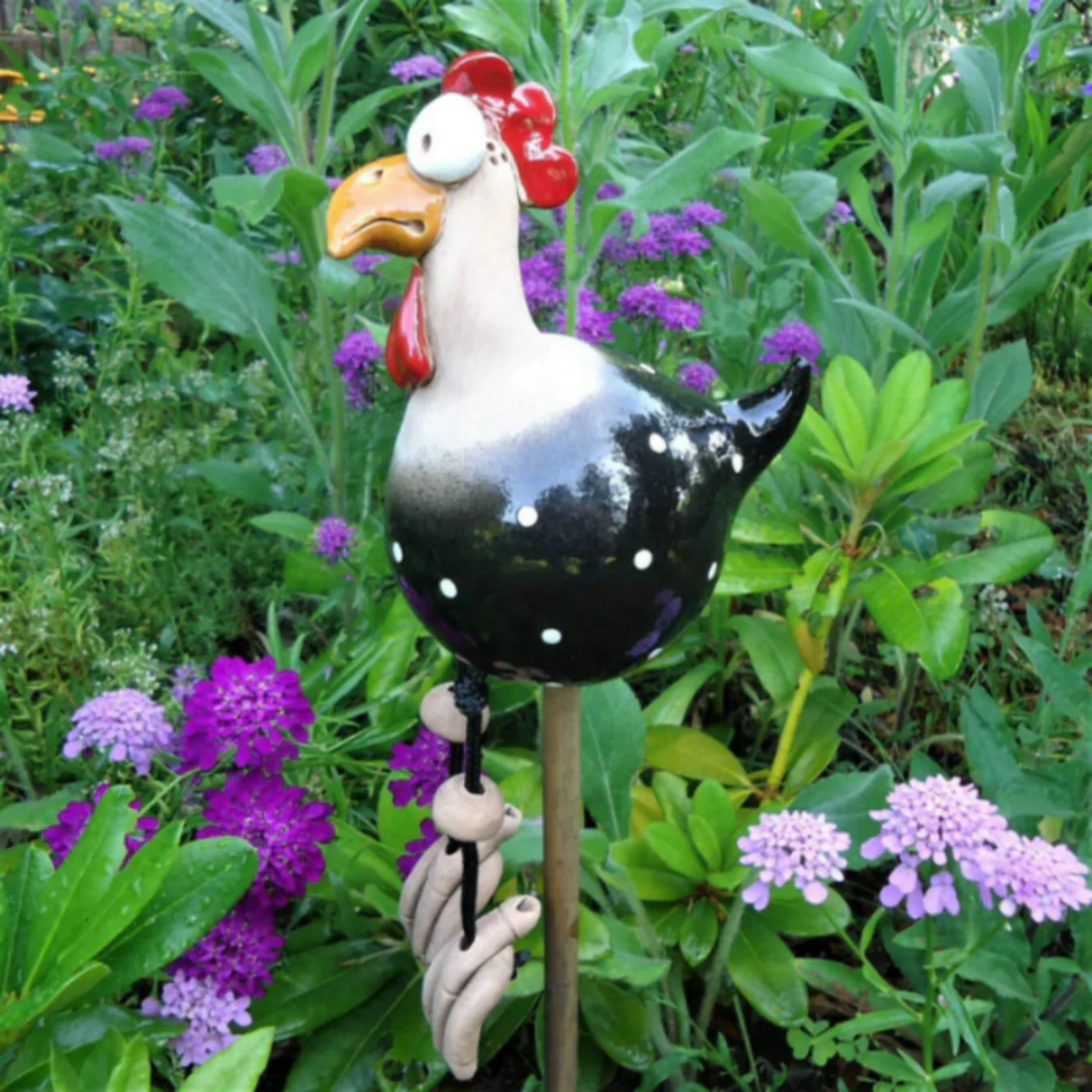GartenGacker™ - Lustige Hühner-Deko für Ihren Garten