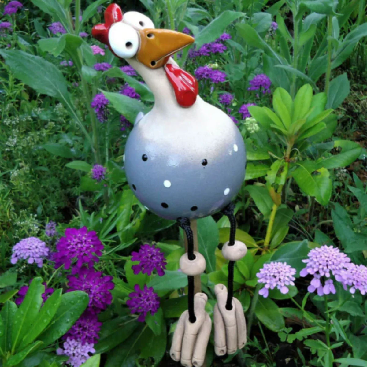 GartenGacker™ - Lustige Hühner-Deko für Ihren Garten