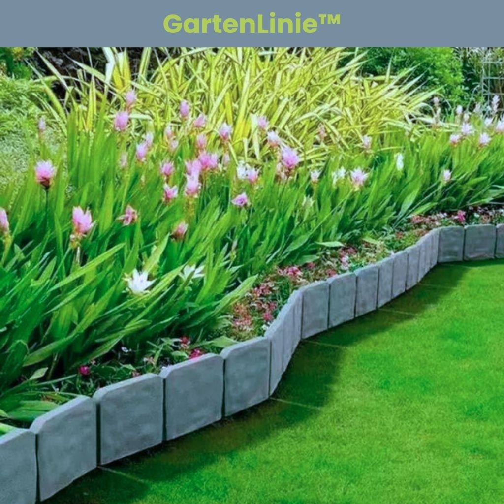 GartenLinie™ – Steinoptik für Beete, Wege und Rasenkanten (Set aus 10)