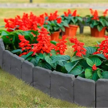 GartenLinie™ – Steinoptik für Beete, Wege und Rasenkanten (Set aus 10)