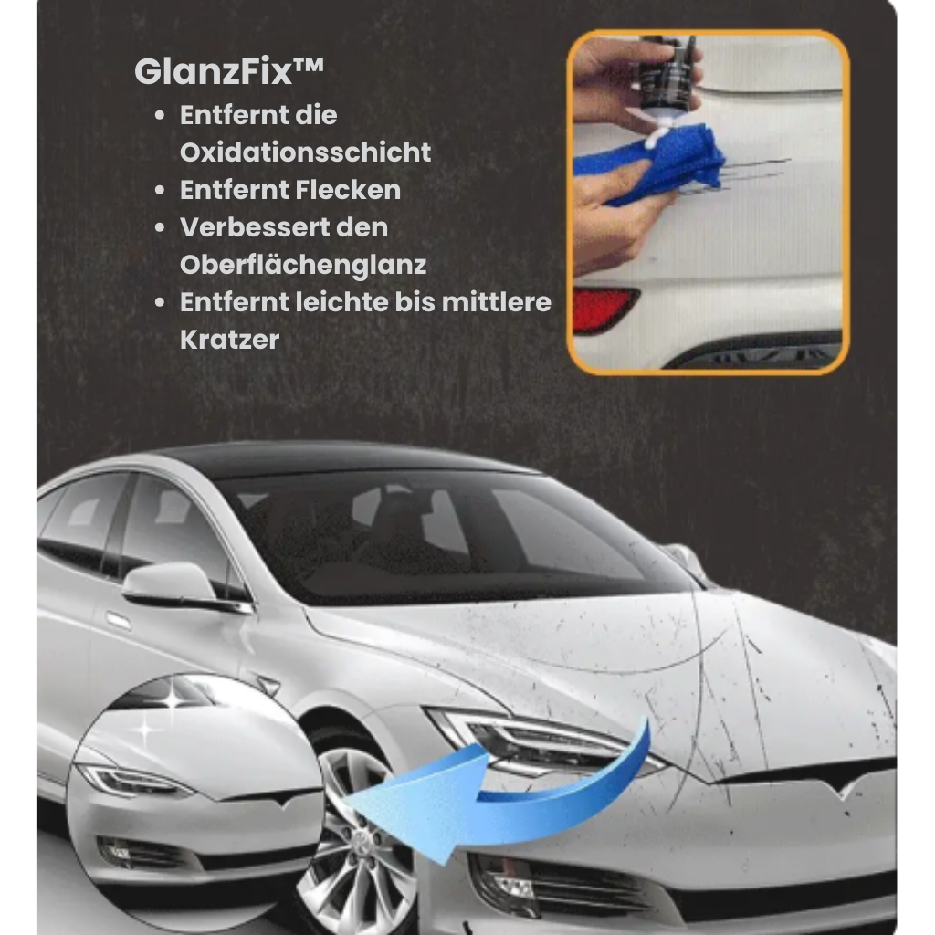 GlanzFix™ - Lässt Autolack wieder strahlen