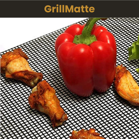 GrillMatte - Kein Kleben. Kein Chaos. (Set aus 3)
