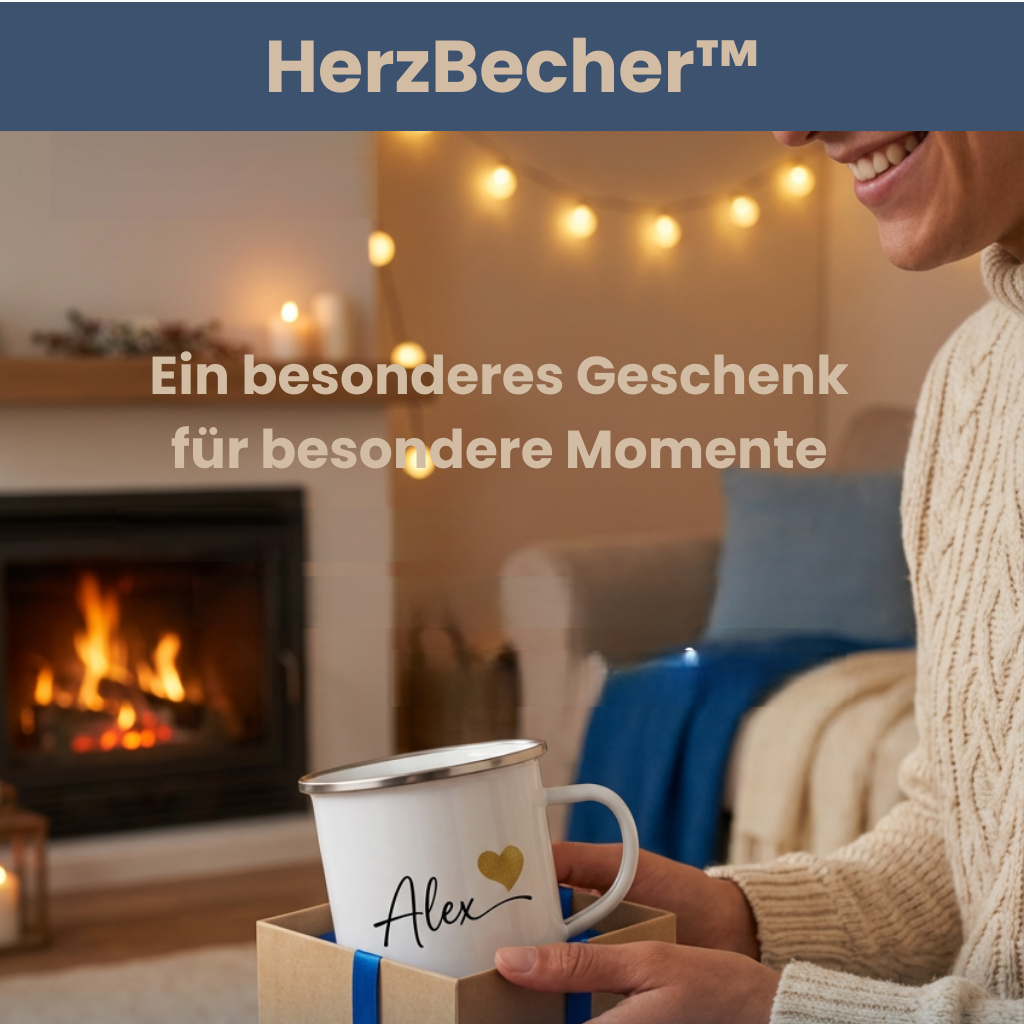 Herzbecher™ - Mit Liebe personalisiert