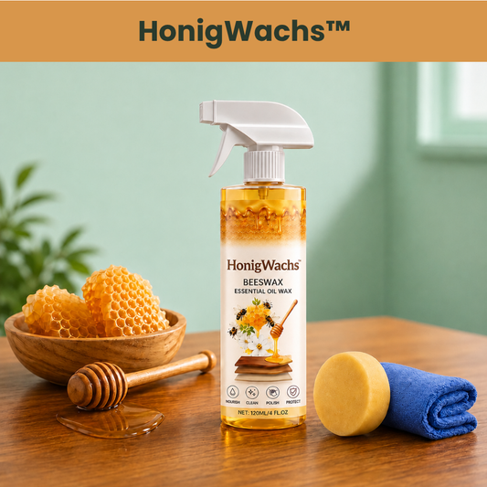 HonigWachs™ – Natürliche Pflege für deine Holzoberflächen